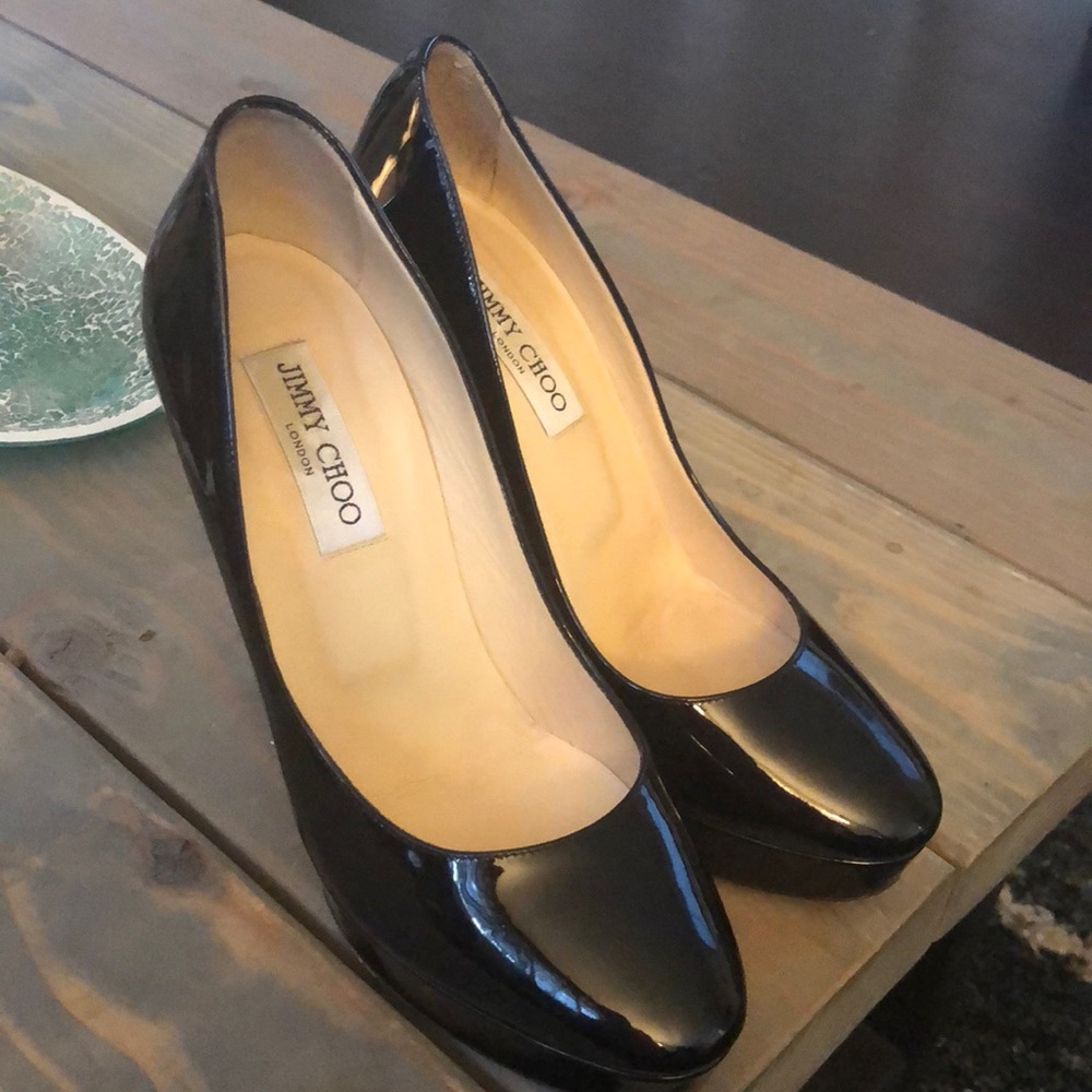 Jimmy Choo patent leather pumps size 39